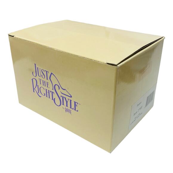 1999 Just the Right Style Fedora Hat Trinket Box 27402 by Raine MIB - Picture 12 of 12